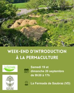 Weekend intro perma septembre 2026